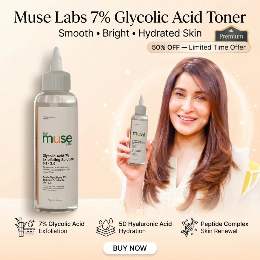 Muse Labs 7% Glycolic Acid Toner ( BUY 1 GET 1 FREE )