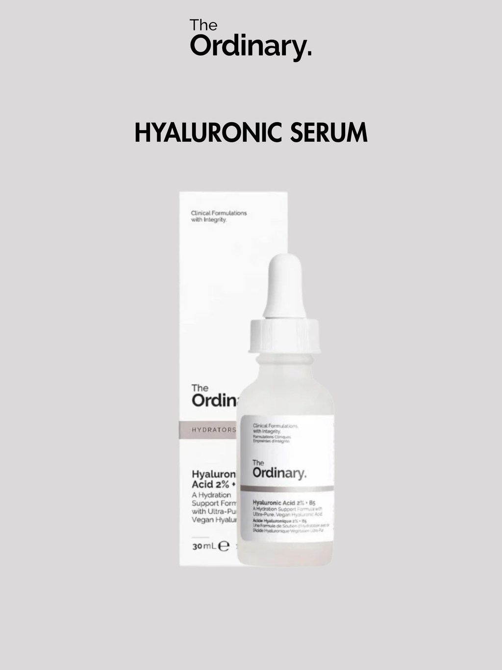 The Ordinary 4 in 1 Skincare Kit (Face Wash, Niacinamide, Hyaluronic Serum, Glycolic Acid )