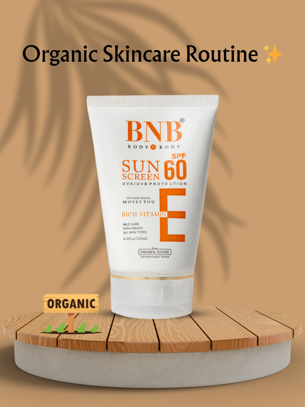 BNB Vitamin E Sunscreen Spf 60 (Deal of Two)