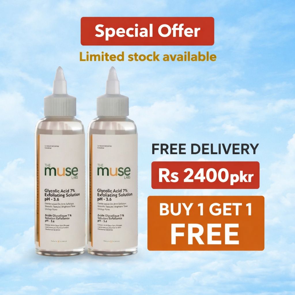Muse Labs 7% Glycolic Acid Toner ( BUY 1 GET 1 FREE )