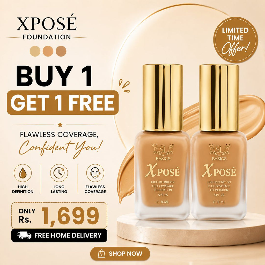 Xpose  Foudation Full Cover (BUY ONE GET ONE FREE)